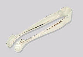 Sugar Tongs Shell Design - 18/8 Bright Stainless Steel
