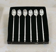 Teapot Demispoon Stainless Steel, Set of 4, 4.5 inches long