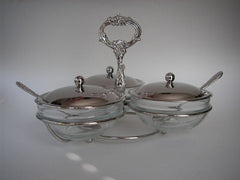 Confetti Hearts Cake Stand - three tier stacker Bone China Whittard