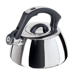 Oggi Bordeaux Stainless Steel Whistling Tea Kettle