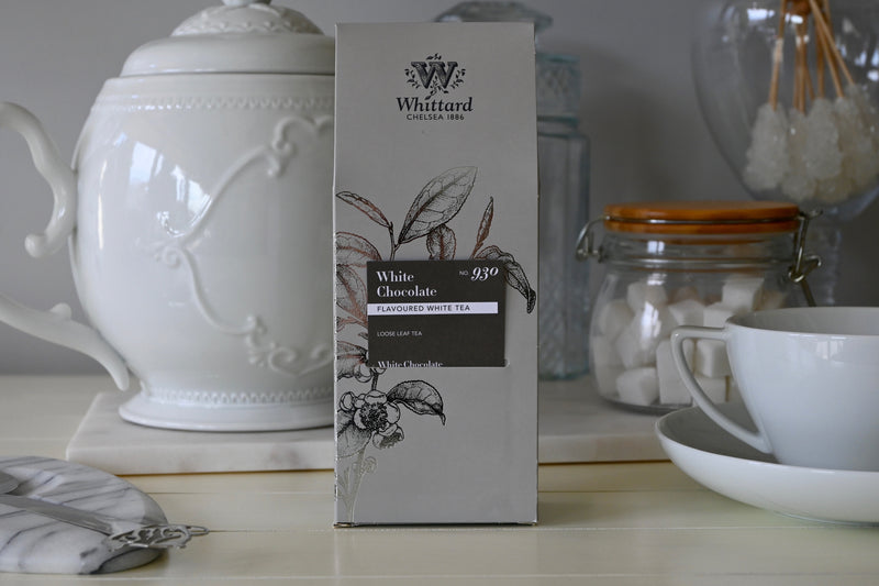 White Chocolate Loose Leaf Flavored White Tea 75g Whittard - Best By: 11/2020