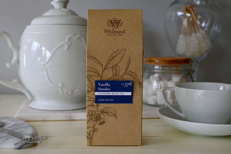 Vanilla Sundae Flavored Loose Leaf Black Tea 75g Whittard - Best By: 8/2020