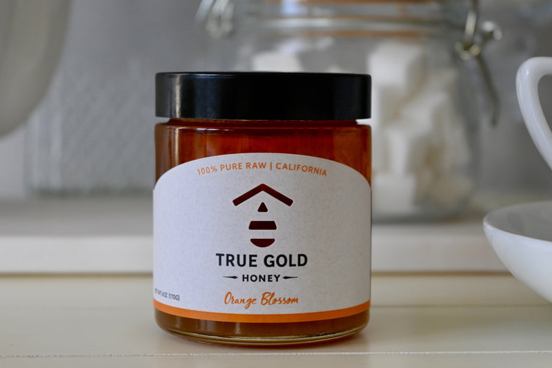 True Gold Wild Buckwheat 100% Pure Raw Honey 6oz