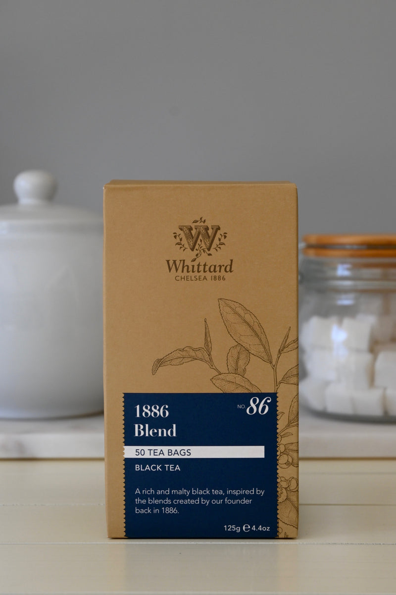 1886 Blend Round Teabags (50) Whittard - Best By: 5/2020