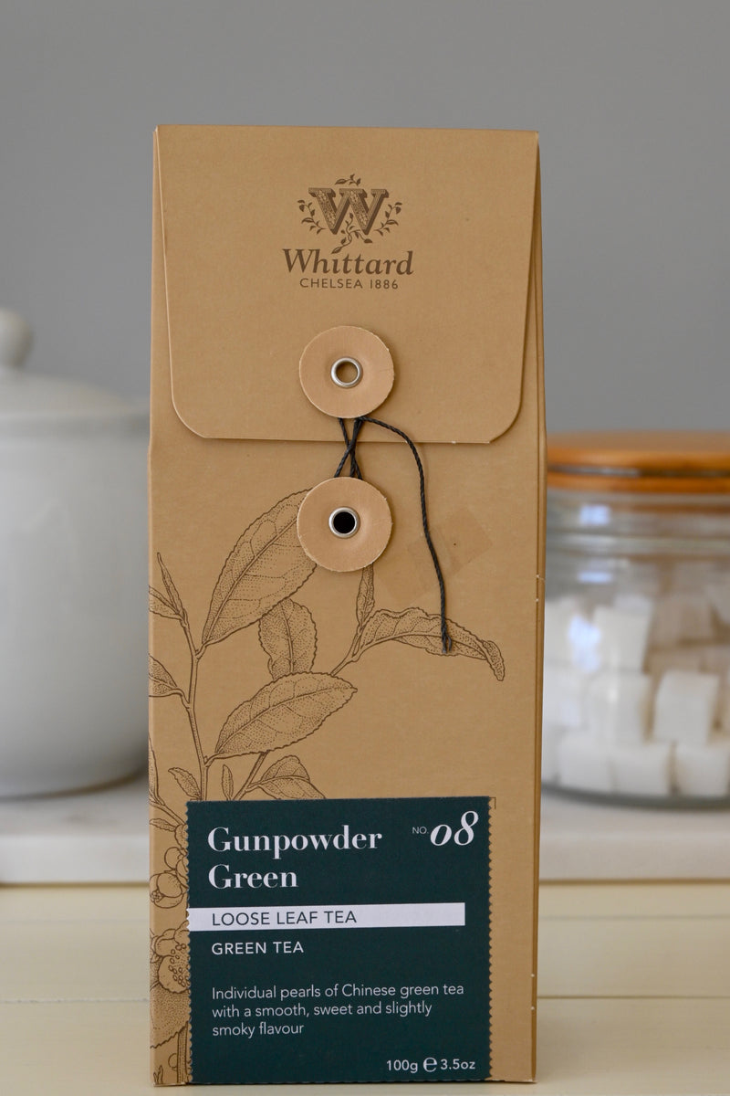 Gunpowder Loose Green Tea Pouch 100g Whittard - Best By: 8/2019