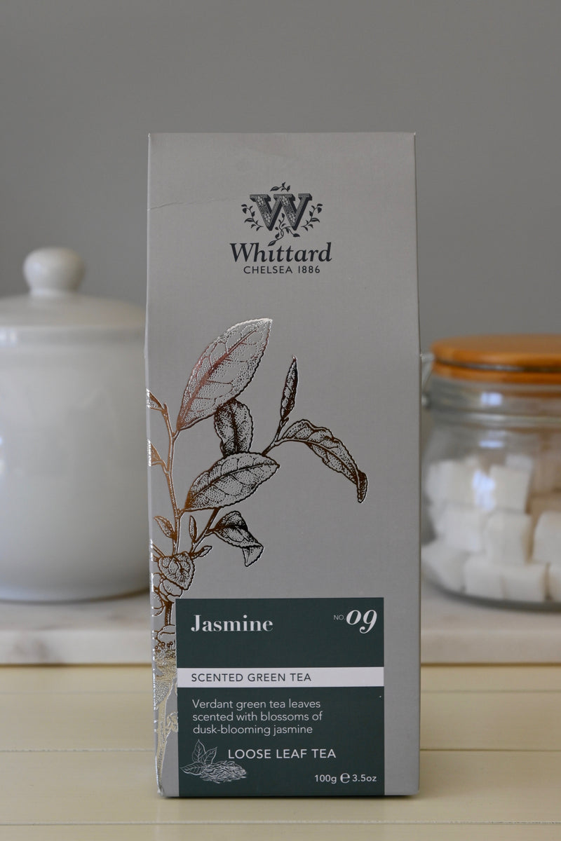 Jasmine Loose Green Tea Pouch 100g Whittard - Best By: 10/2020