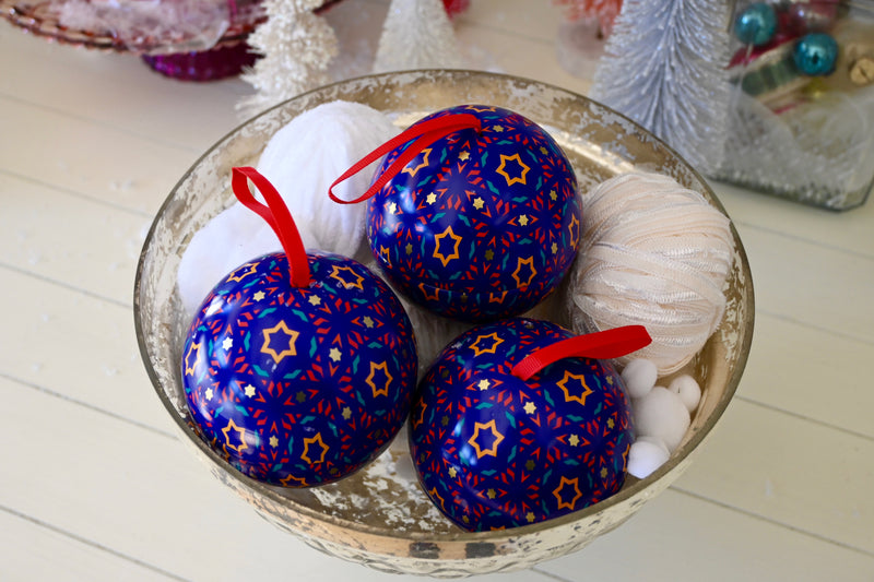 Tea Tin Ornaments