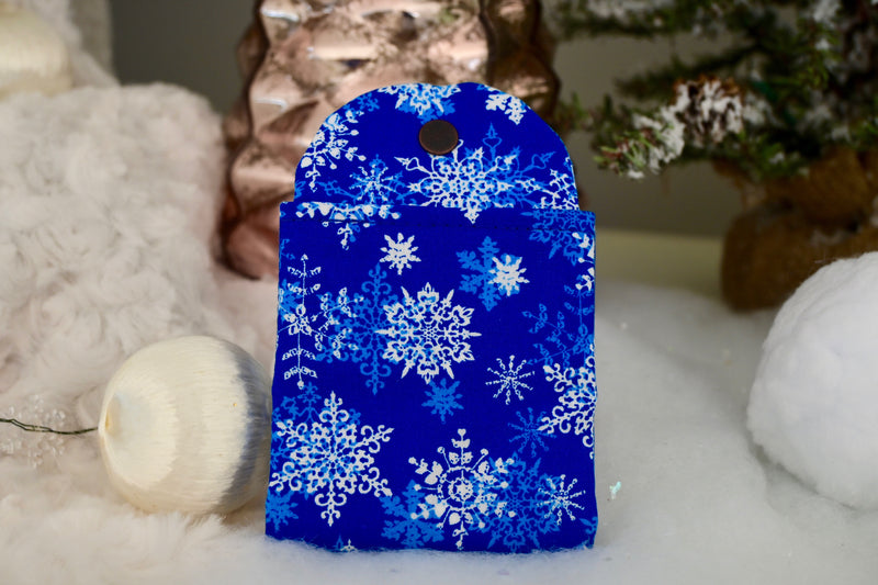 Snowflake Tea Wallet Thistle down