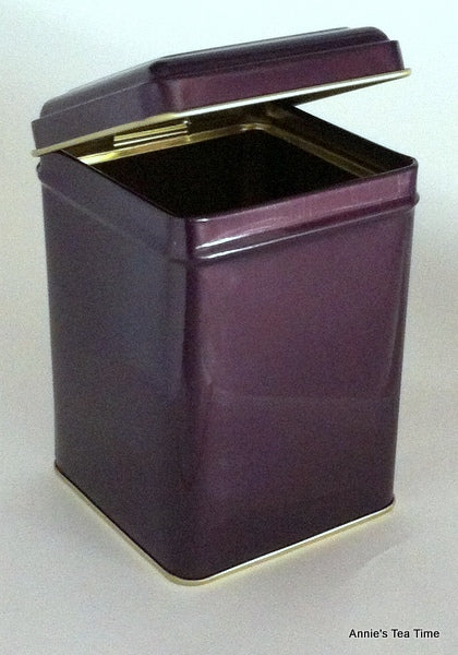 Tea Caddy (Empty) Whittard Straight Sided
