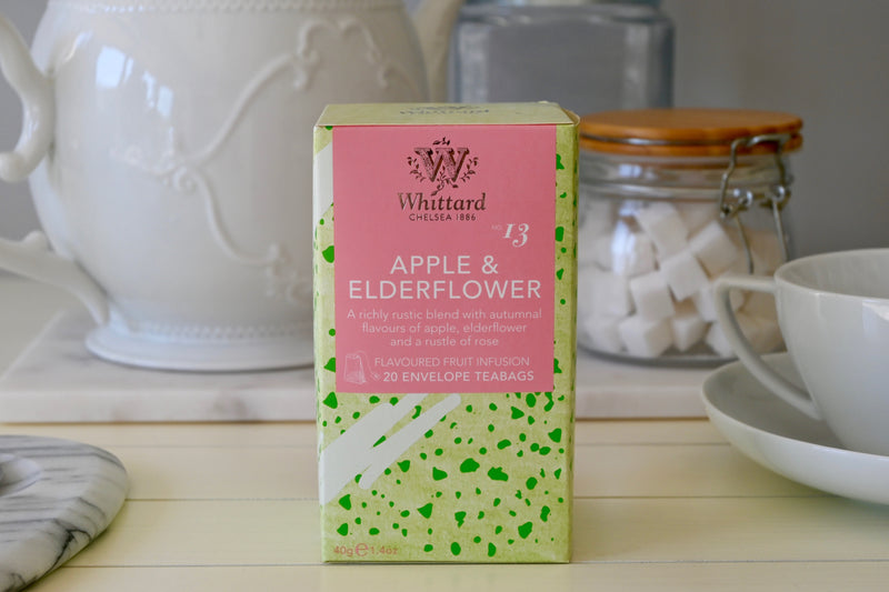 Lemon & Ginger Herbal Infusion 25 Envelope Teabags Whittard - Best By: 10/2019