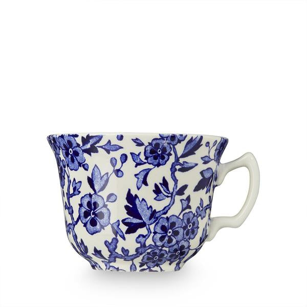 Blue Arden Teacup and Saucer by Burleigh, Made in England 6 oz