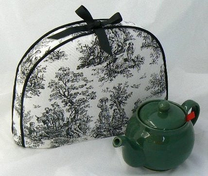 Greek Houses with Red Liner 6 cup Tea Coat
