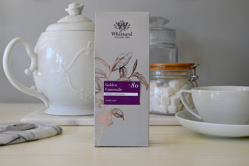 Lemon & Ginger Herbal Infused Loose Leaf Tea 100g Whittard - Best By: 11/2020