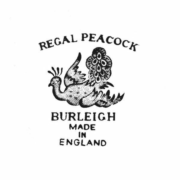 Black Regal Peacock 5 cup Teapot by Burleigh Made in England