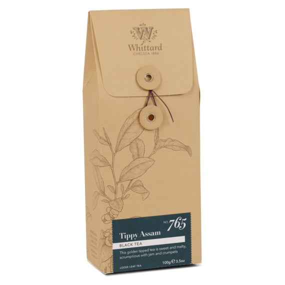 Tippy Assam Loose Black Tea Pouch 100g Whittard - Best By: 6/2020